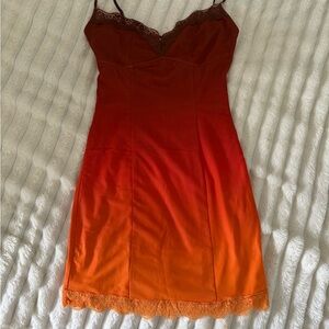 IAMGIA Ombre Lace Slip Dress